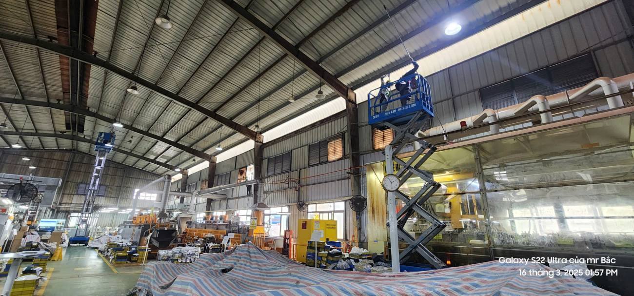 Vệ Sinh Mạng Nhện Nhà Xưởng Bình Dương Nhanh Chóng, Hiệu Quả, Chuyên Nghiệp