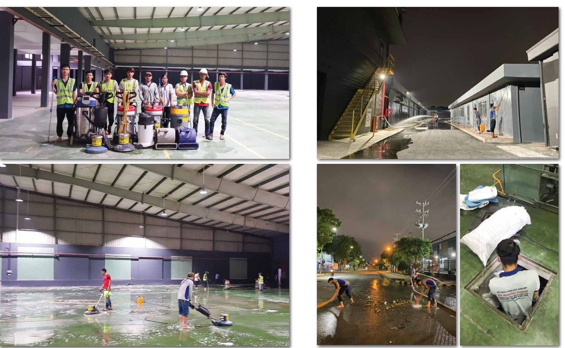 Vệ Sinh Kho Newviet Dairy 12.000m² – Đảm Bảo Tiêu Chuẩn Vệ Sinh Khắt Khe Cho Ngành Thực Phẩm
